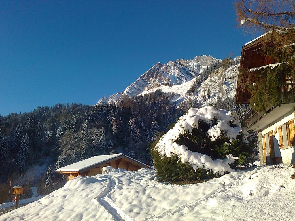 Villa Le Flocon des Aravis à La Giettaz Extérieur photo