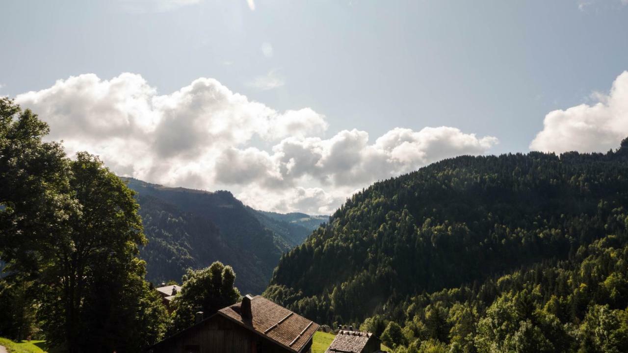 Villa Le Flocon des Aravis à La Giettaz Extérieur photo